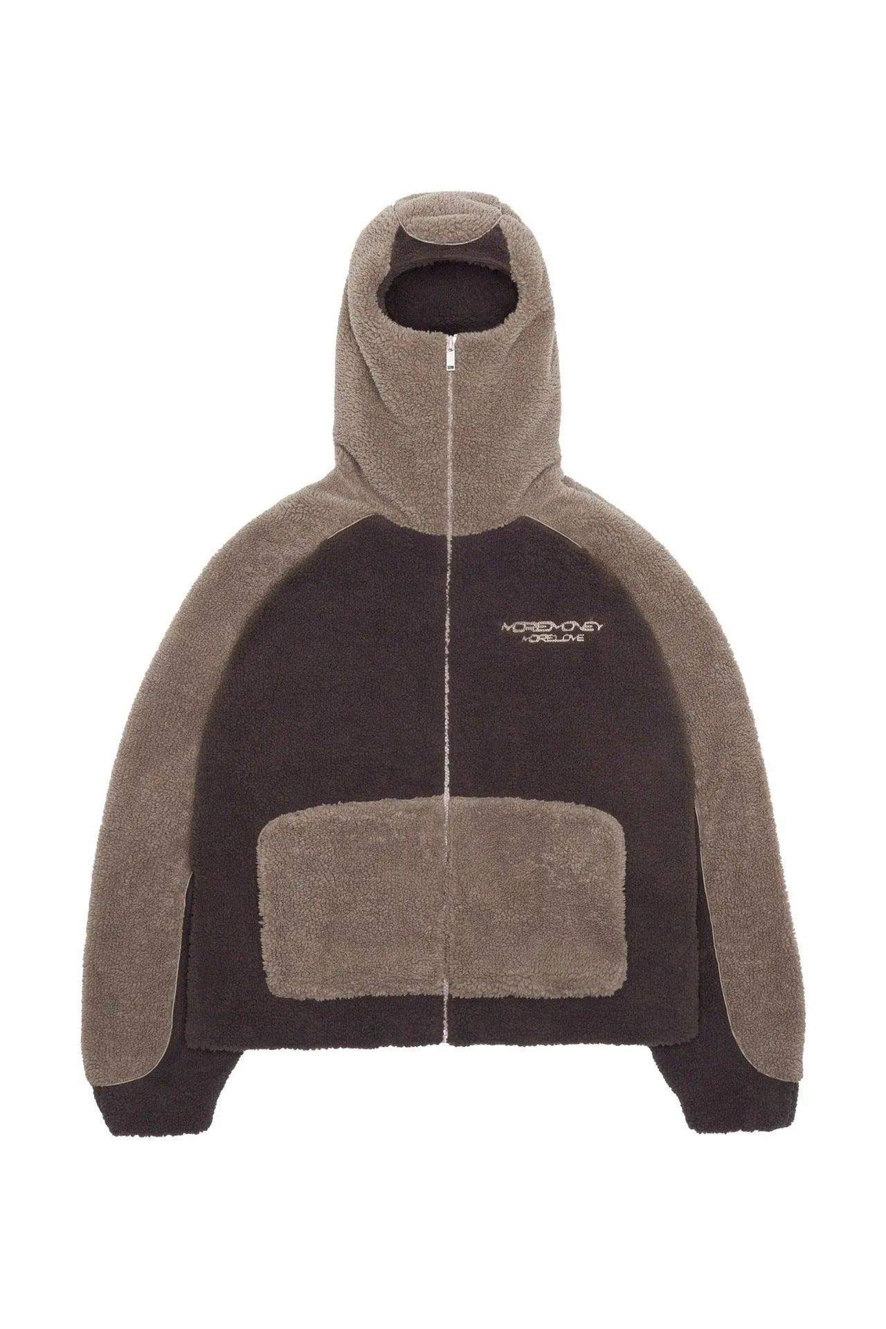 Lambswool Fashion Hoodie – Warm Loose-Fit Street Style Coat