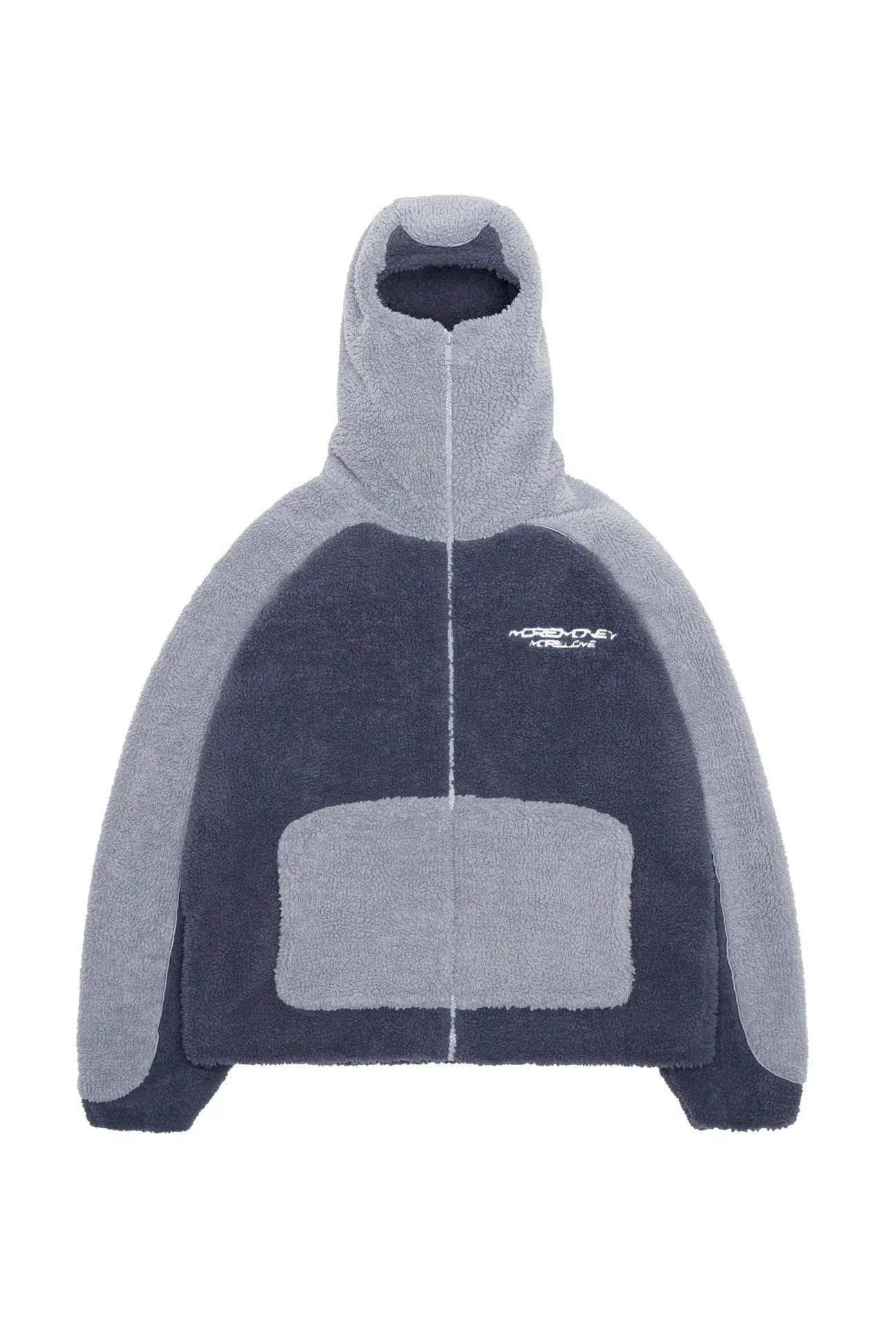 Lambswool Fashion Hoodie – Warm Loose-Fit Street Style Coat